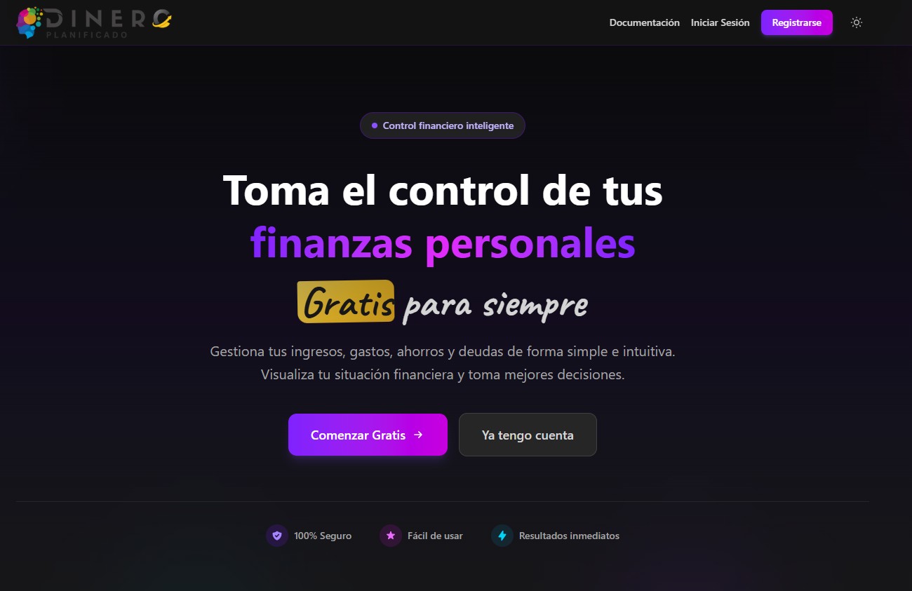 Dinero Planificado